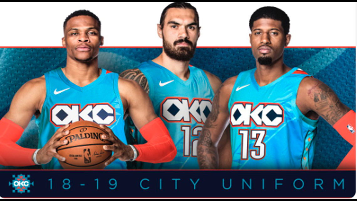 Oklahoma City Thunder Releases New Uniform Honoring Native American ...