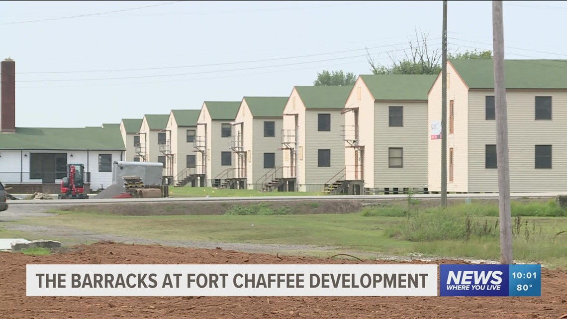 Historic army barracks in Fort Chaffee to be renovated