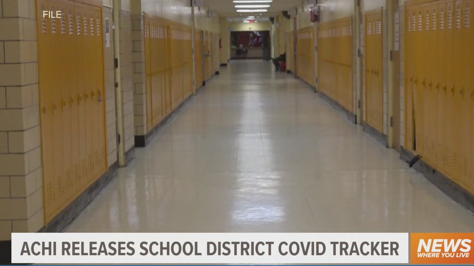 ACHI releases school district COVID tracker.