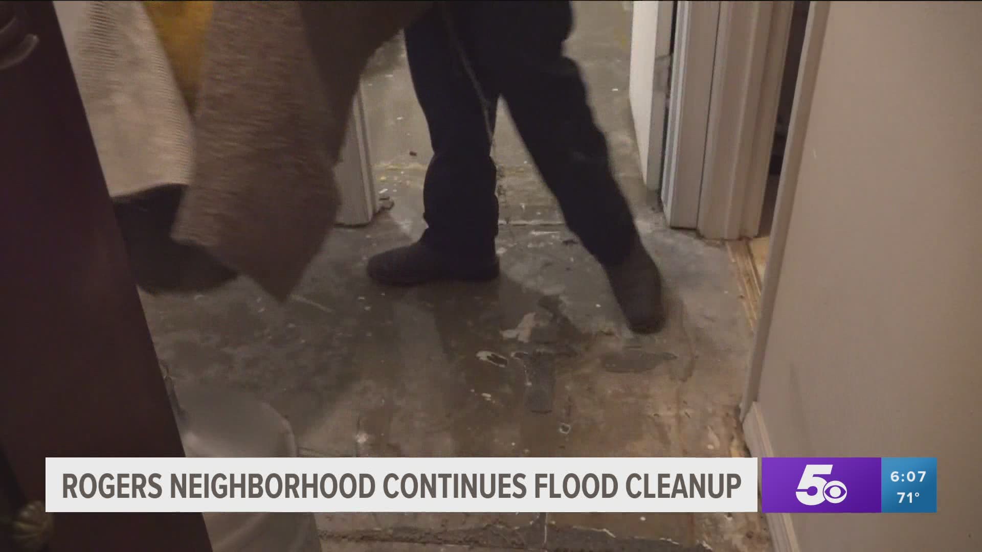 Some residents say ankle-deep water flooded their homes.