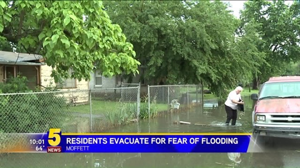 Moffett Residents Evacuate After Fear Of Flood Danger