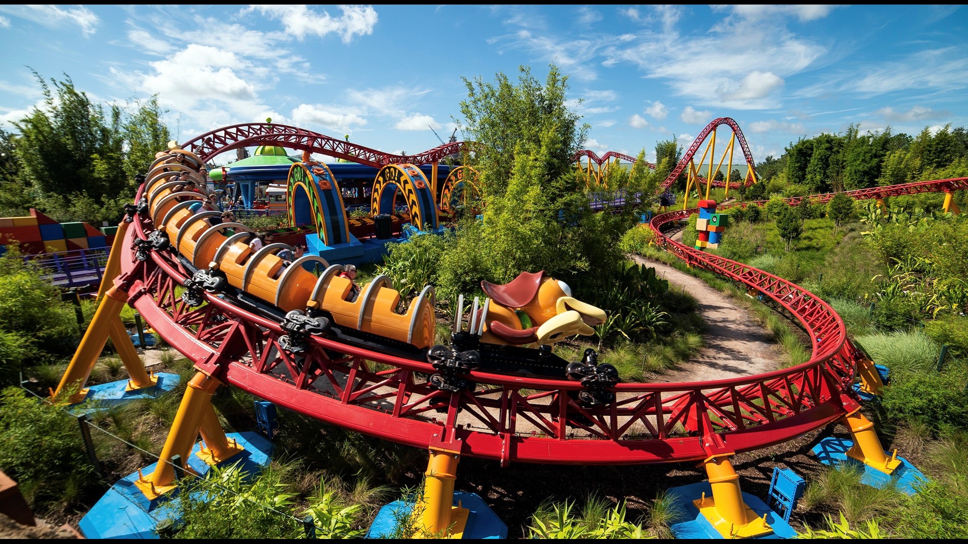 toy story attractions at disney world