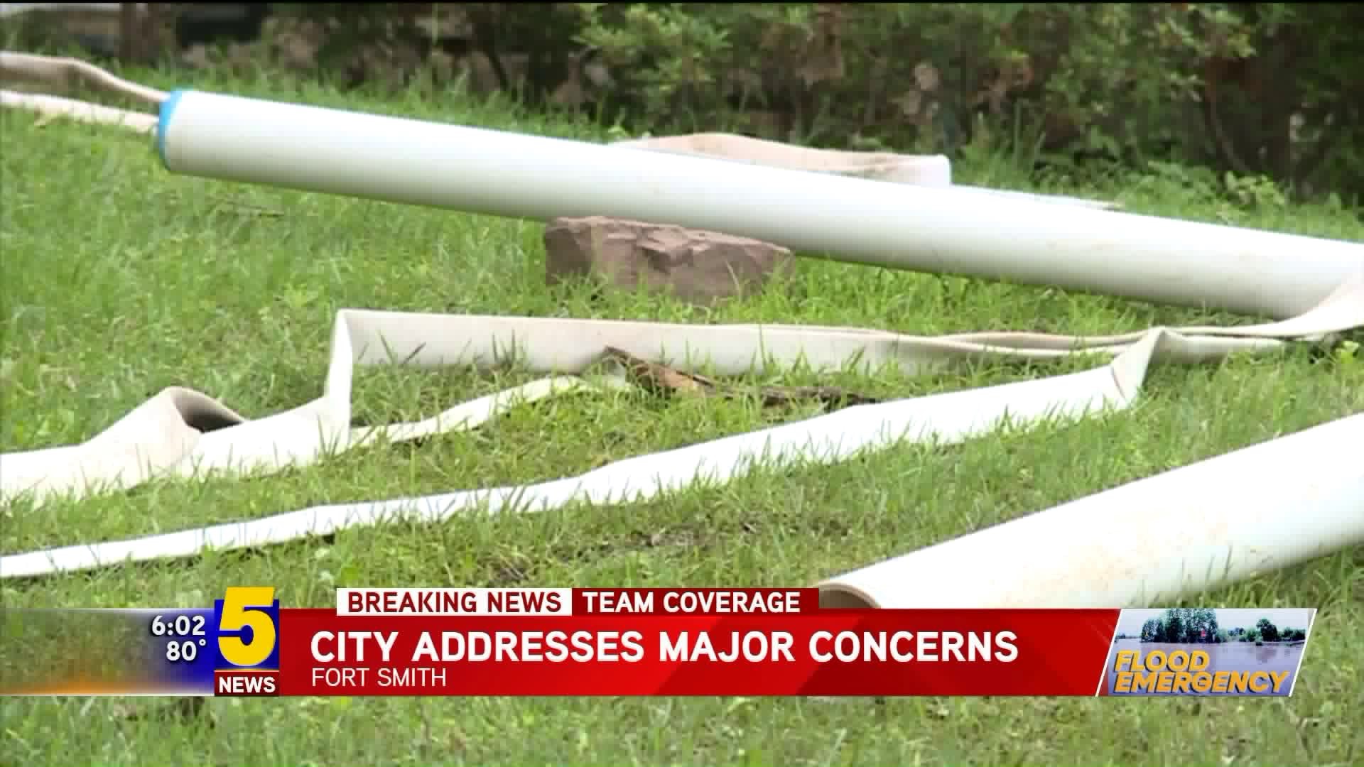 Fort Smith Ciry Addresses Flood Cleanup