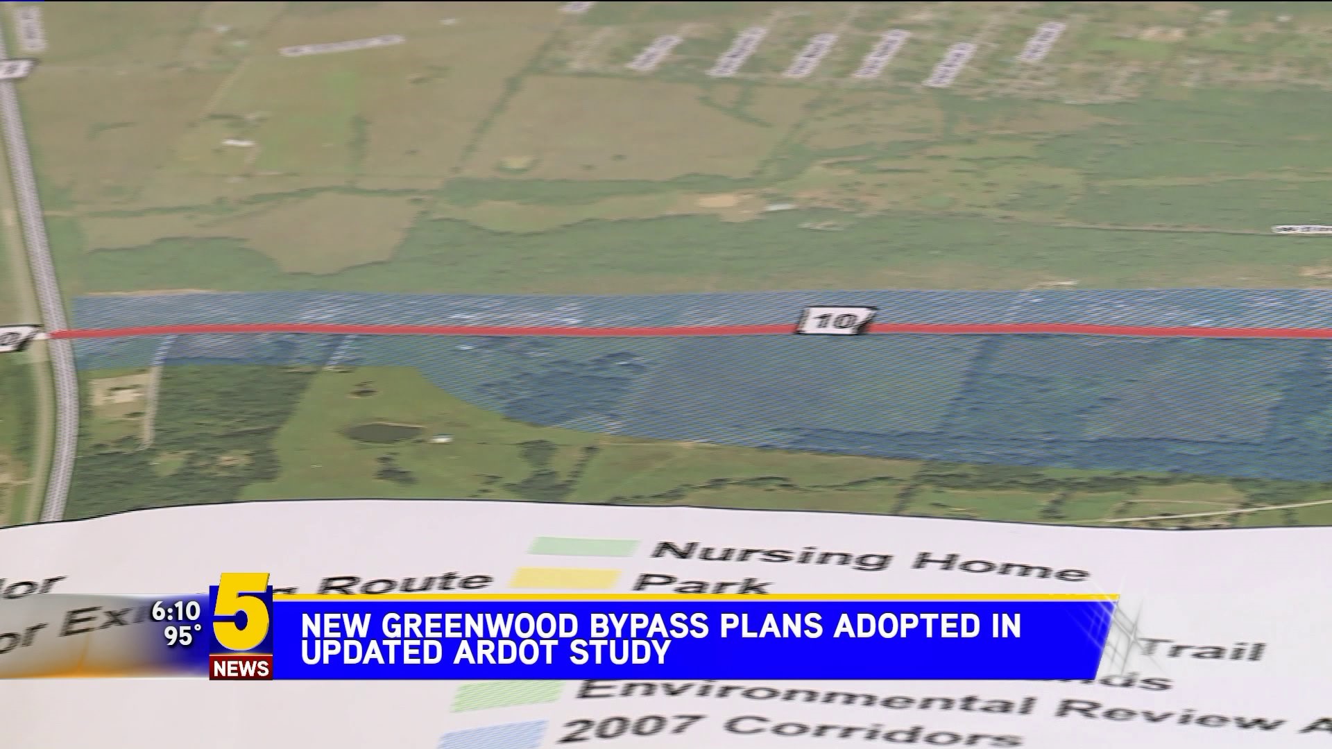 New Greenwood Bypass Plan Adopted In Updated ARDOT Study