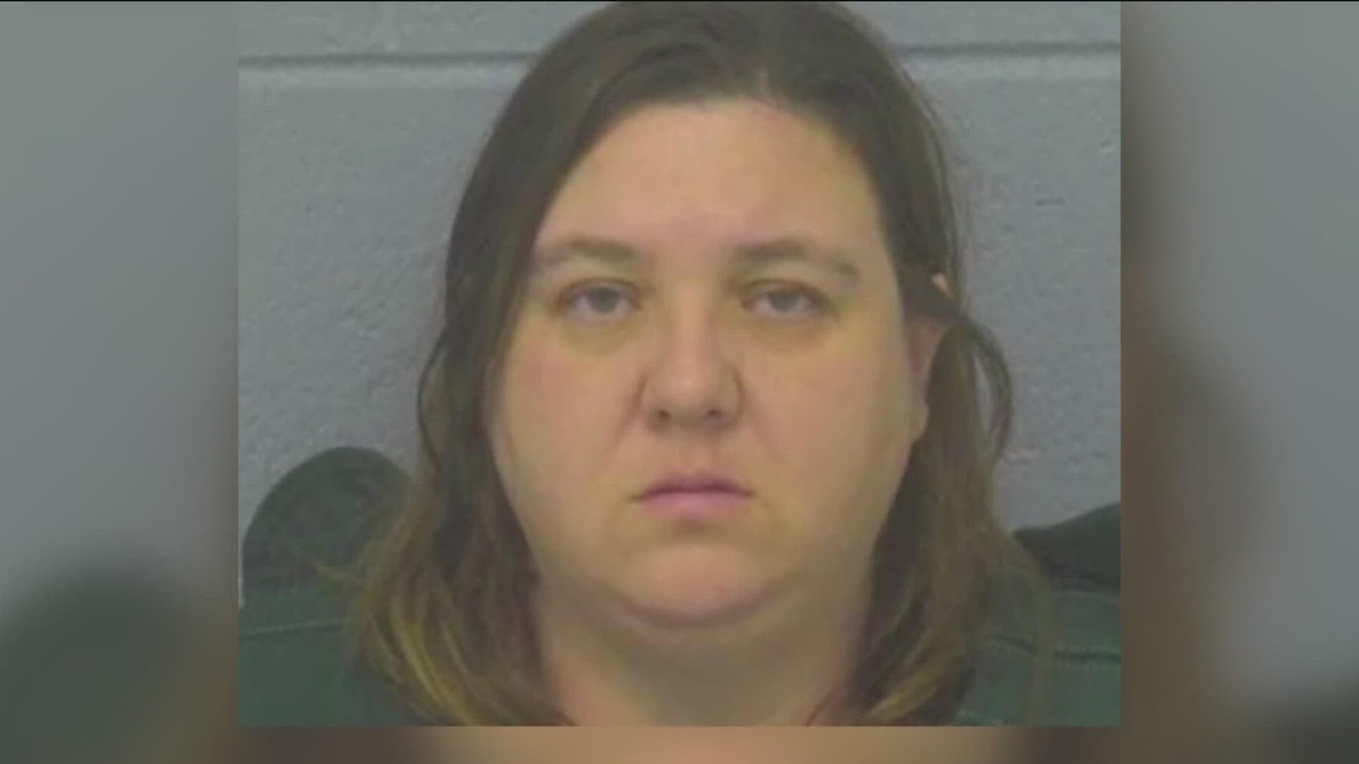 She's facing charges of causing the death of an unborn child and kidnapping resulting in death.