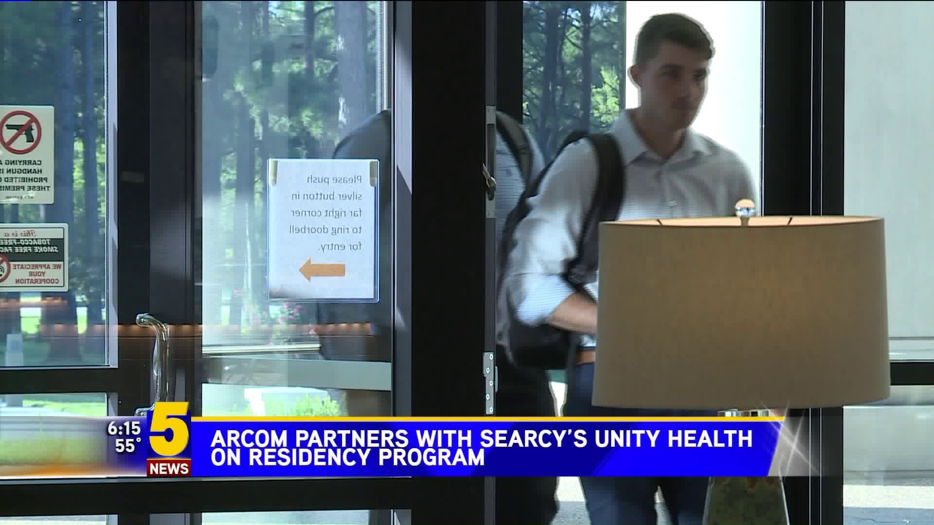 ARCOM Partners With Searcy`s Unity Health On Residency Program