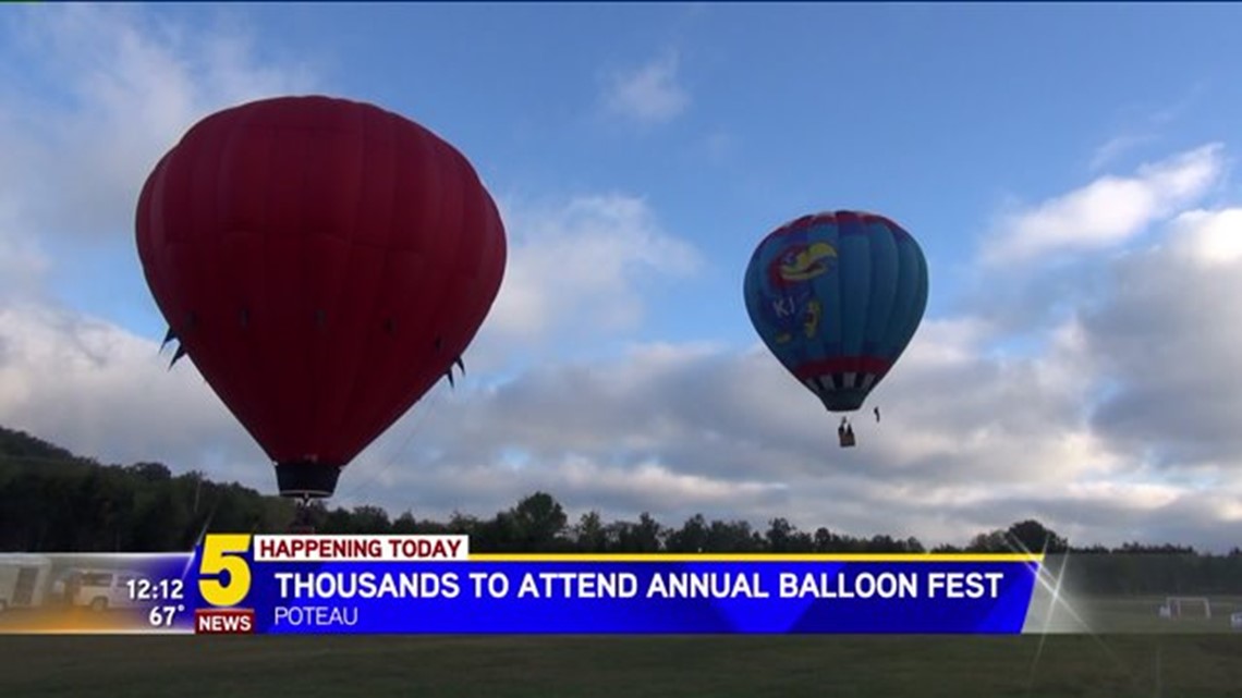 Poteau Balloon Fest Gets Underway