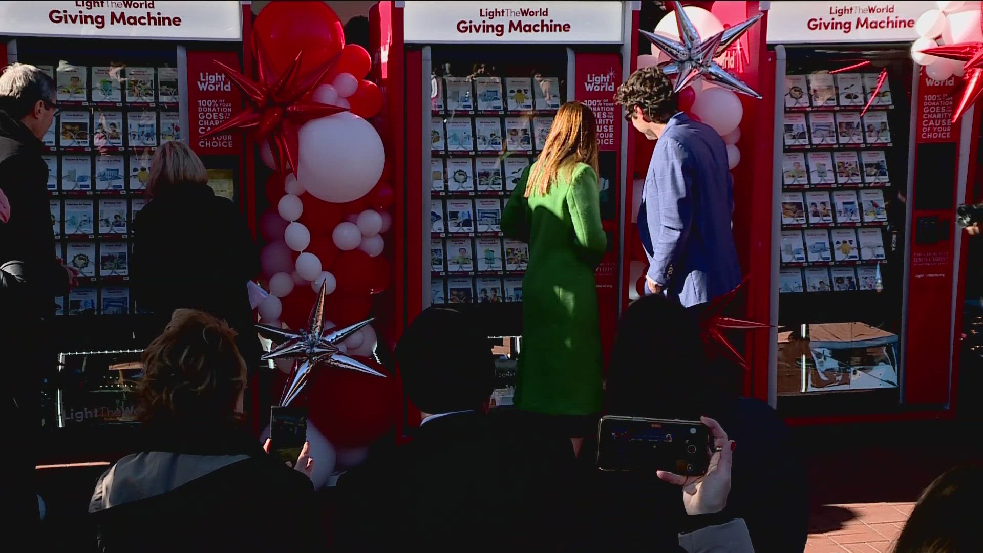 Bentonville was the first city in Arkansas to introduce the machines, which function like "reverse" vending machines where you can donate items. 