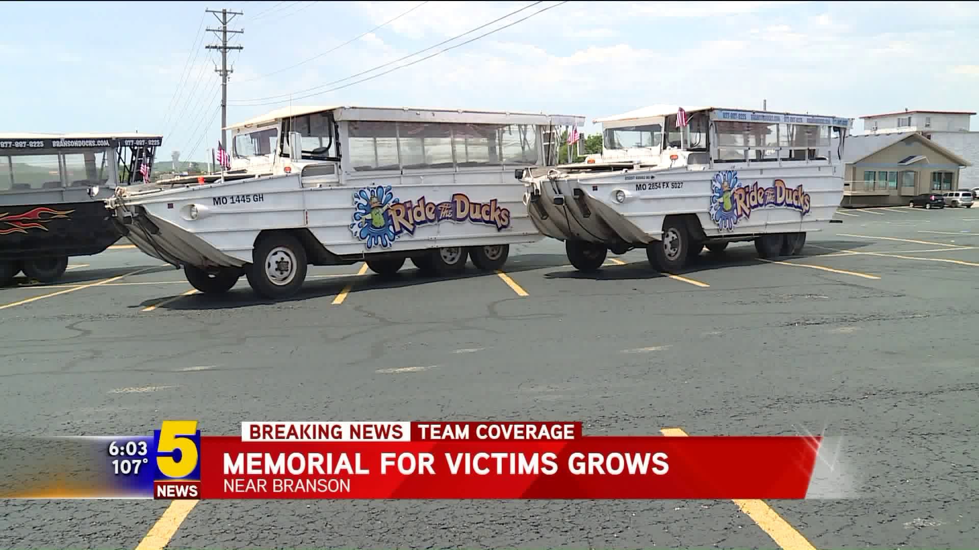 Memorial For Duck Boat Victims