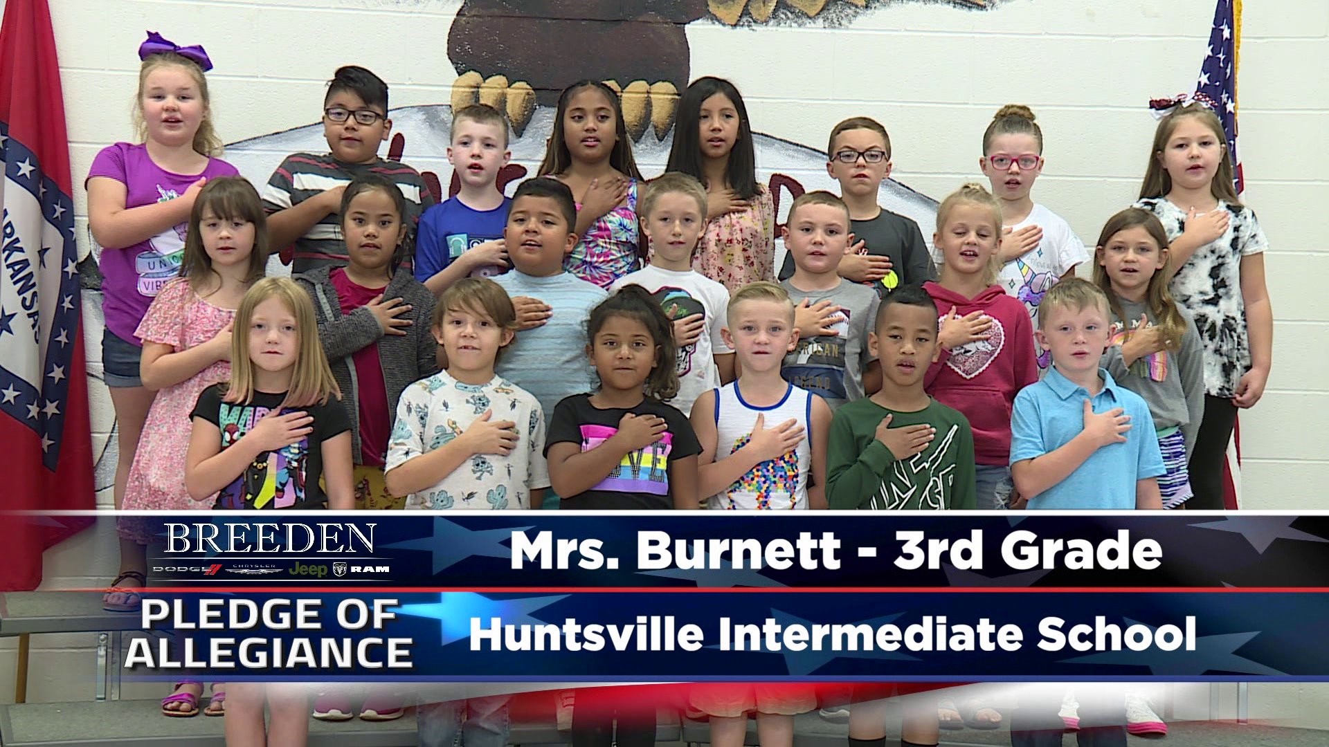 Mrs. Burnett  3rd Grade Huntsville intermediate School