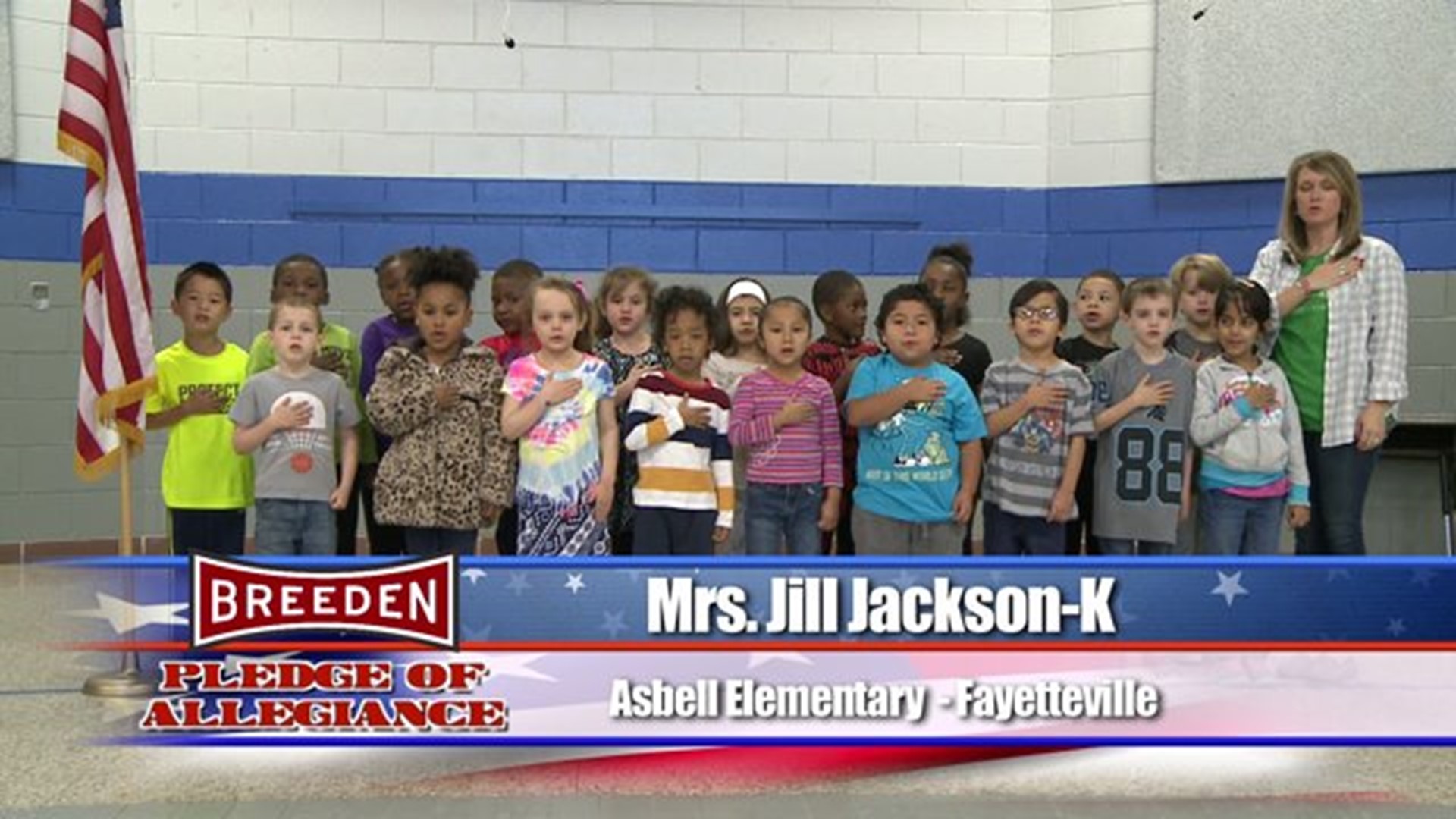 Asbell Elementary, Fayetteville - Mrs. Jill Jackson - Kindergarten