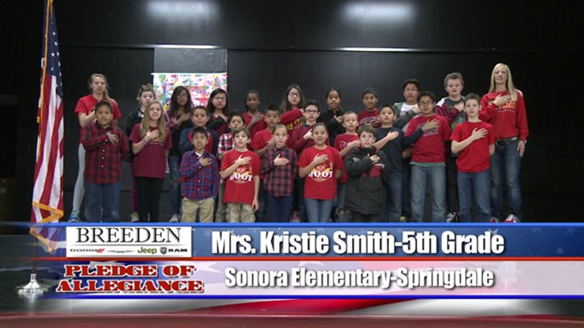 Sonora Elementary - Springdale, Mrs. Smith - Fifth Grade