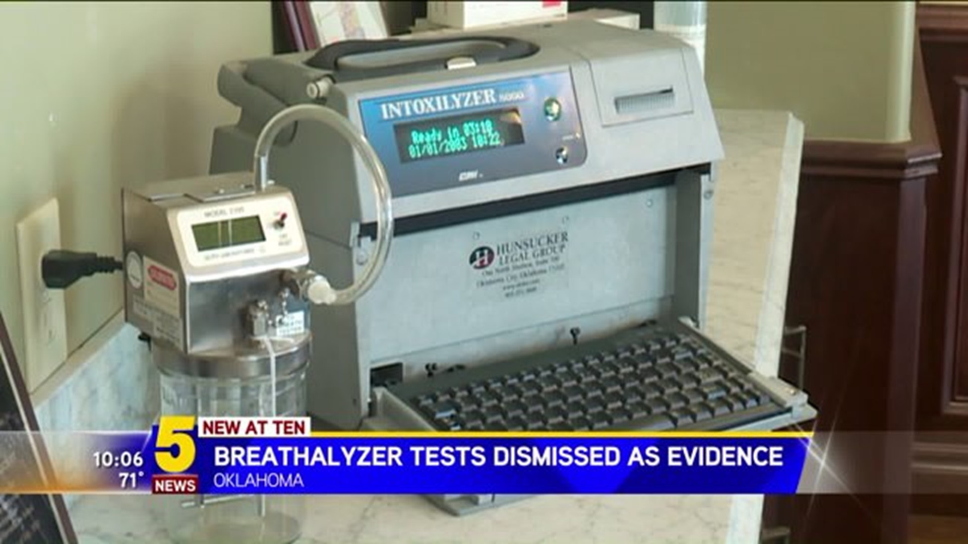 Breathalyzer Tests Dismissed As Evidence