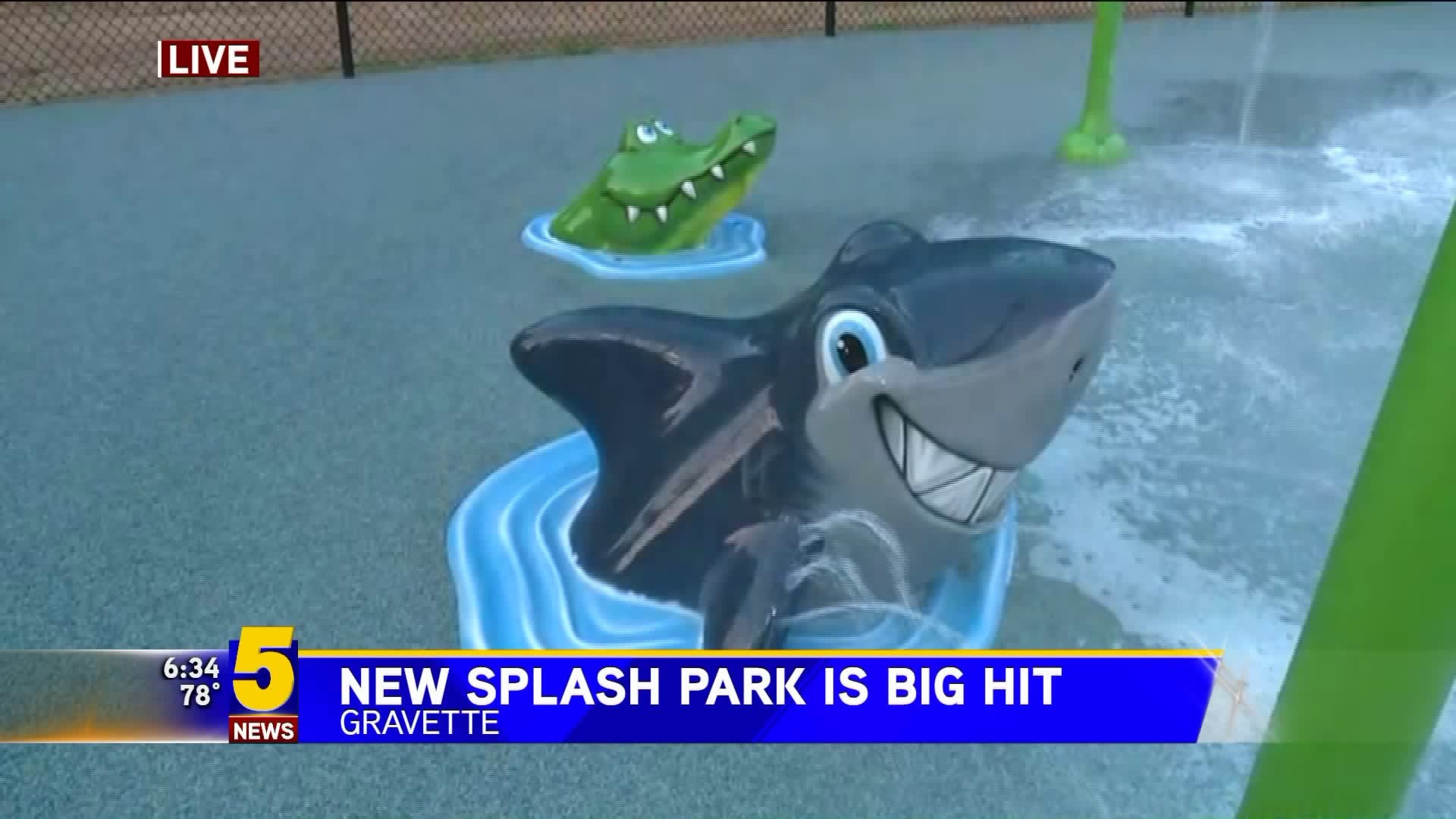 New Gravette Splash Park