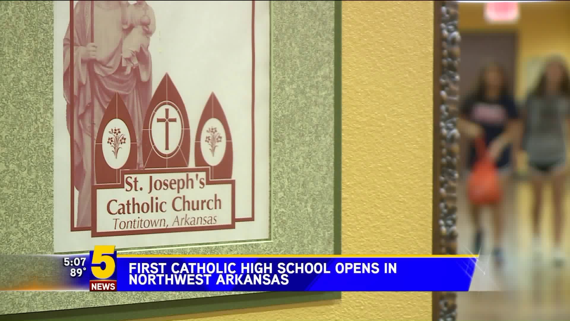 First Catholic High School Opens In Northwest Arkansas