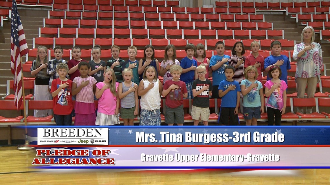 Gravette Upper Elementary, Gravette Mrs. Tina Burgess 3rd Grade