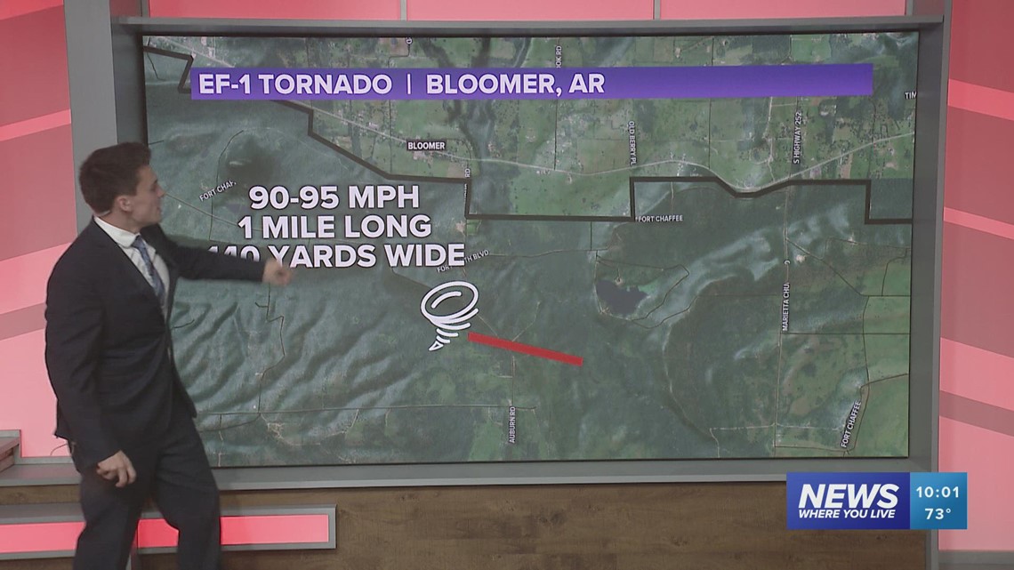 Two EF-1 Tornadoes Confirmed Touch Down In River Valley Yesterday ...