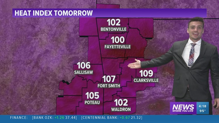 Scorching Saturday with a strong cold front Sunday | June 24 Forecast