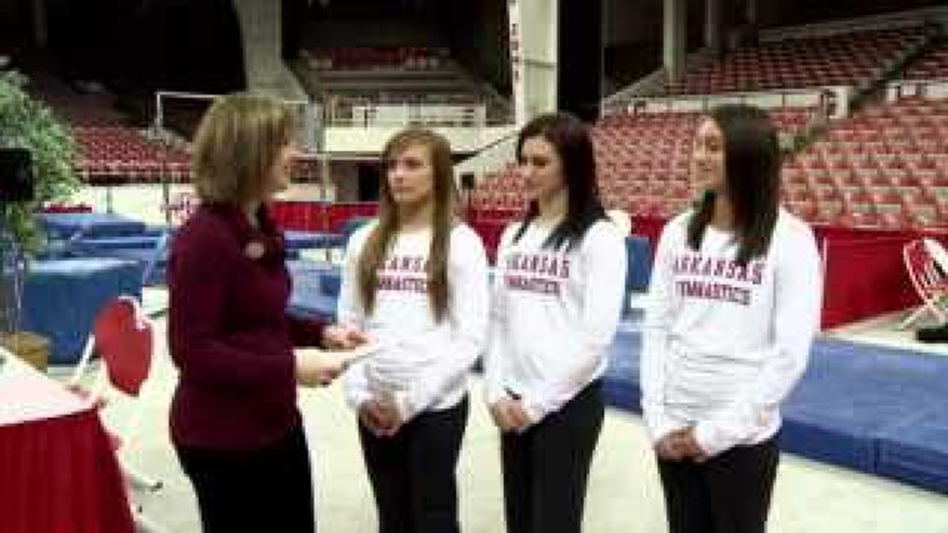 Preview of the University of Arkansas Women’s Gymnastics team
