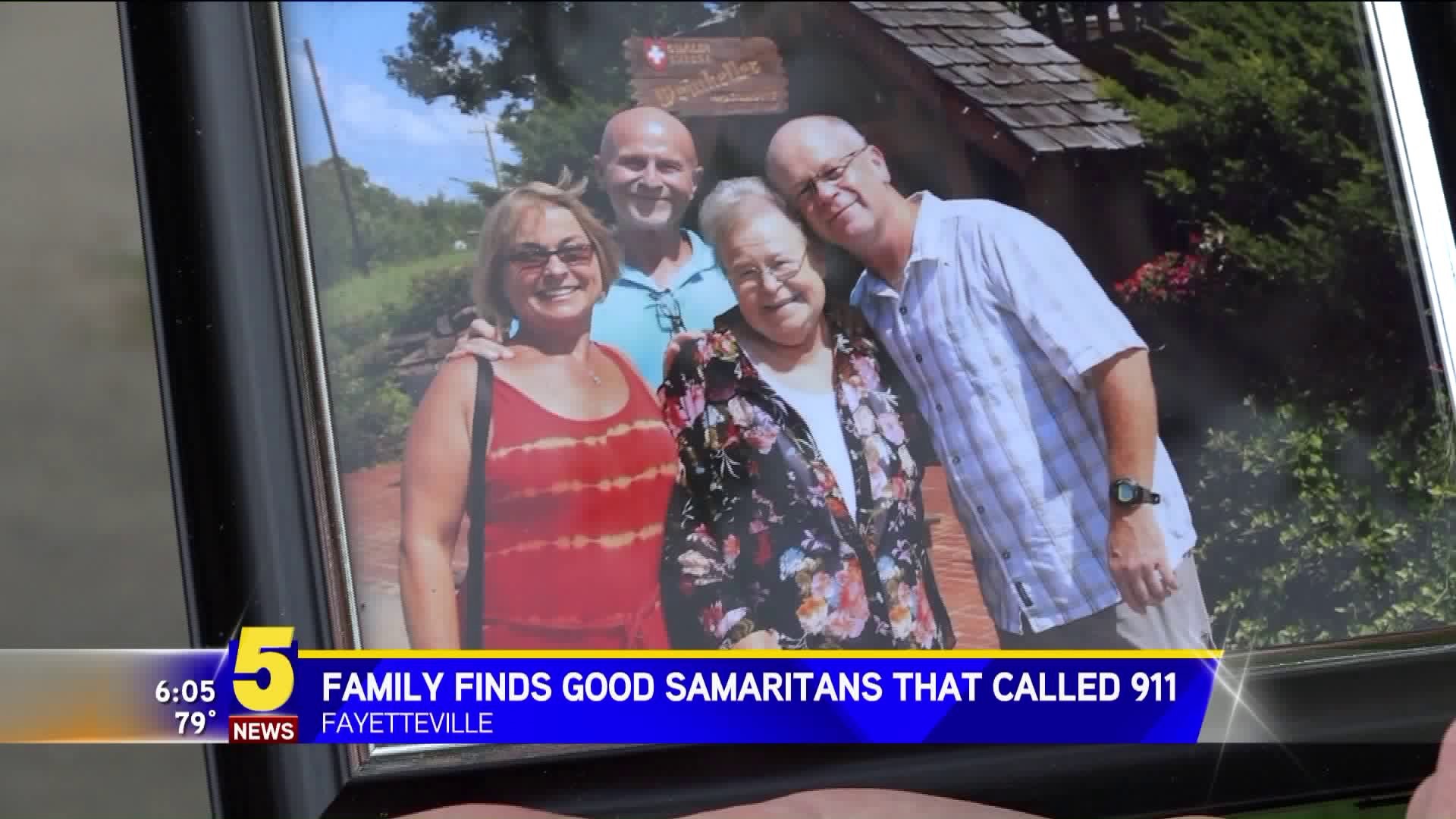 Family Finds Good Samaritans That Called 911
