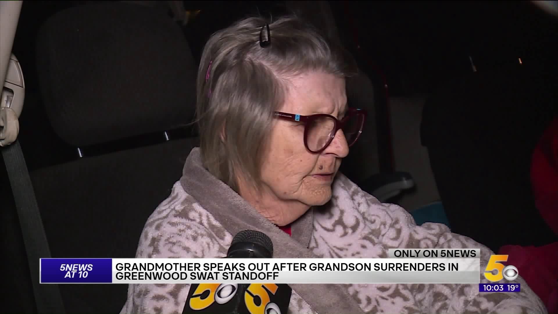 Woman Speaks Out After Armed Grandson Barricades Himself Inside Greenwood Home