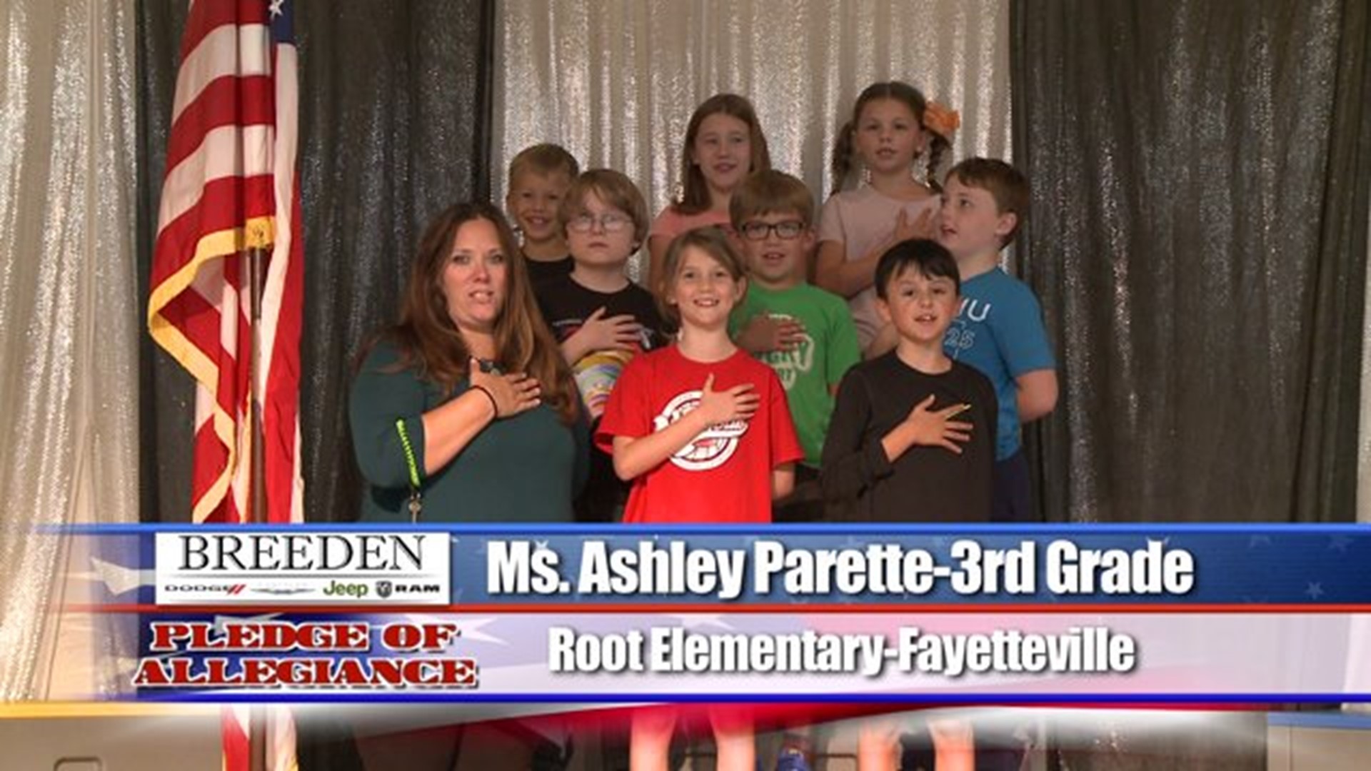 Root Elementary, Fayetteville - Ms. Ashley Parette - 3rd Grade
