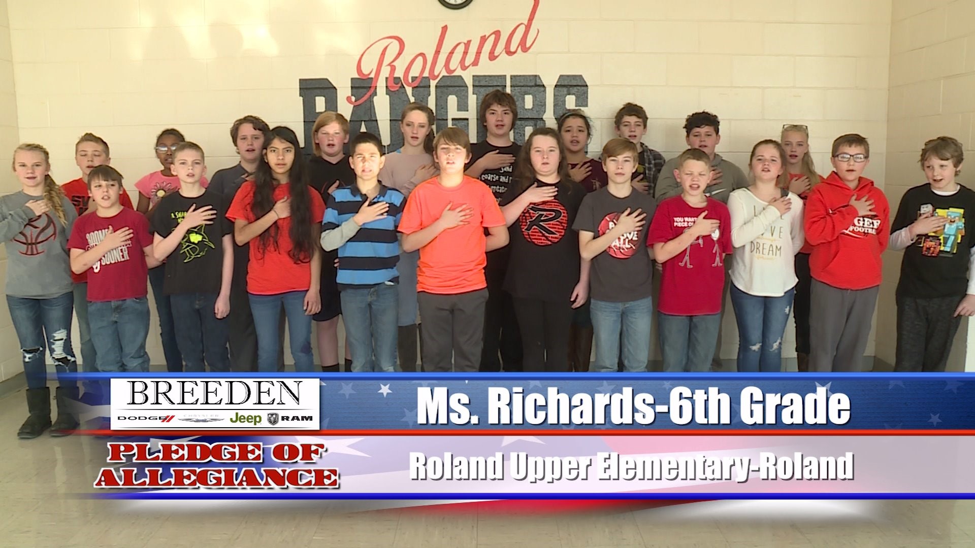 Ms. Richards  6th Grade  Roland Upper Elementary - Roland