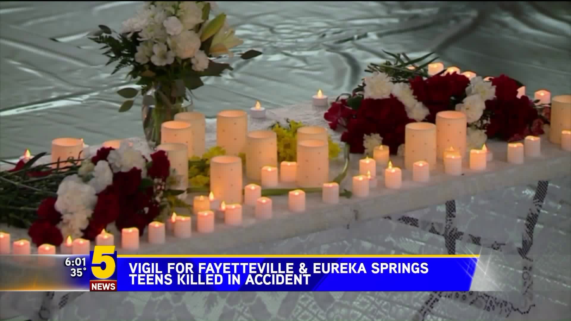 Vigil For Students Killed In Accident
