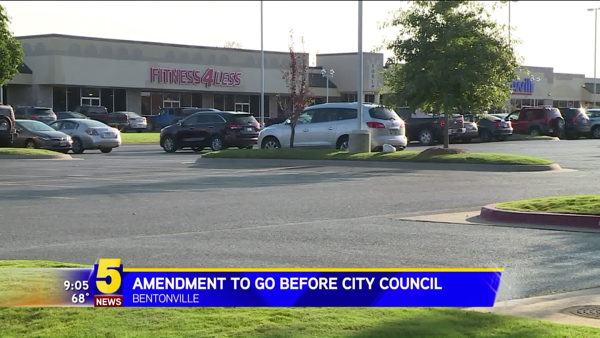 Amendment To Go Before City Council