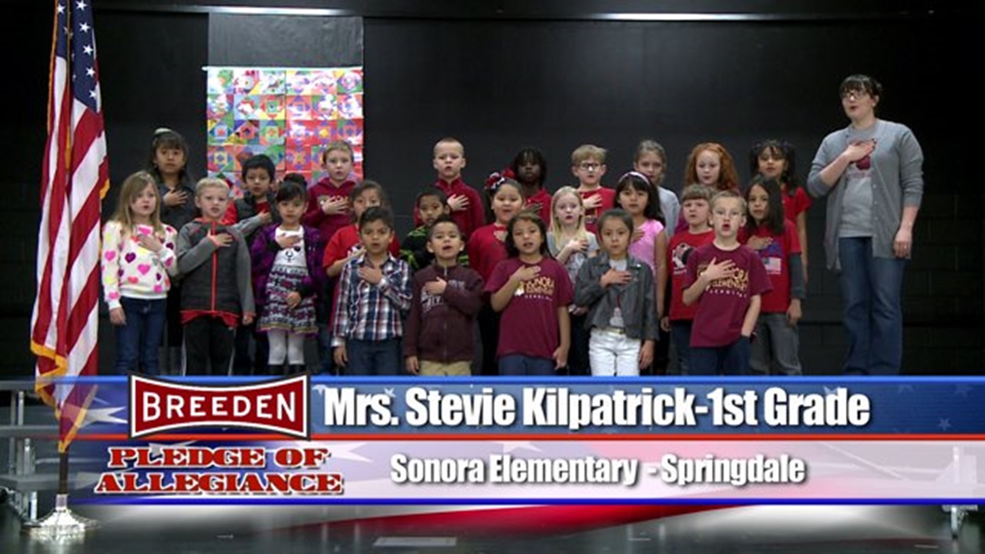 Sonora Elementary, Springdale - Mrs. Stevie Kilpatrick - 1st Grade