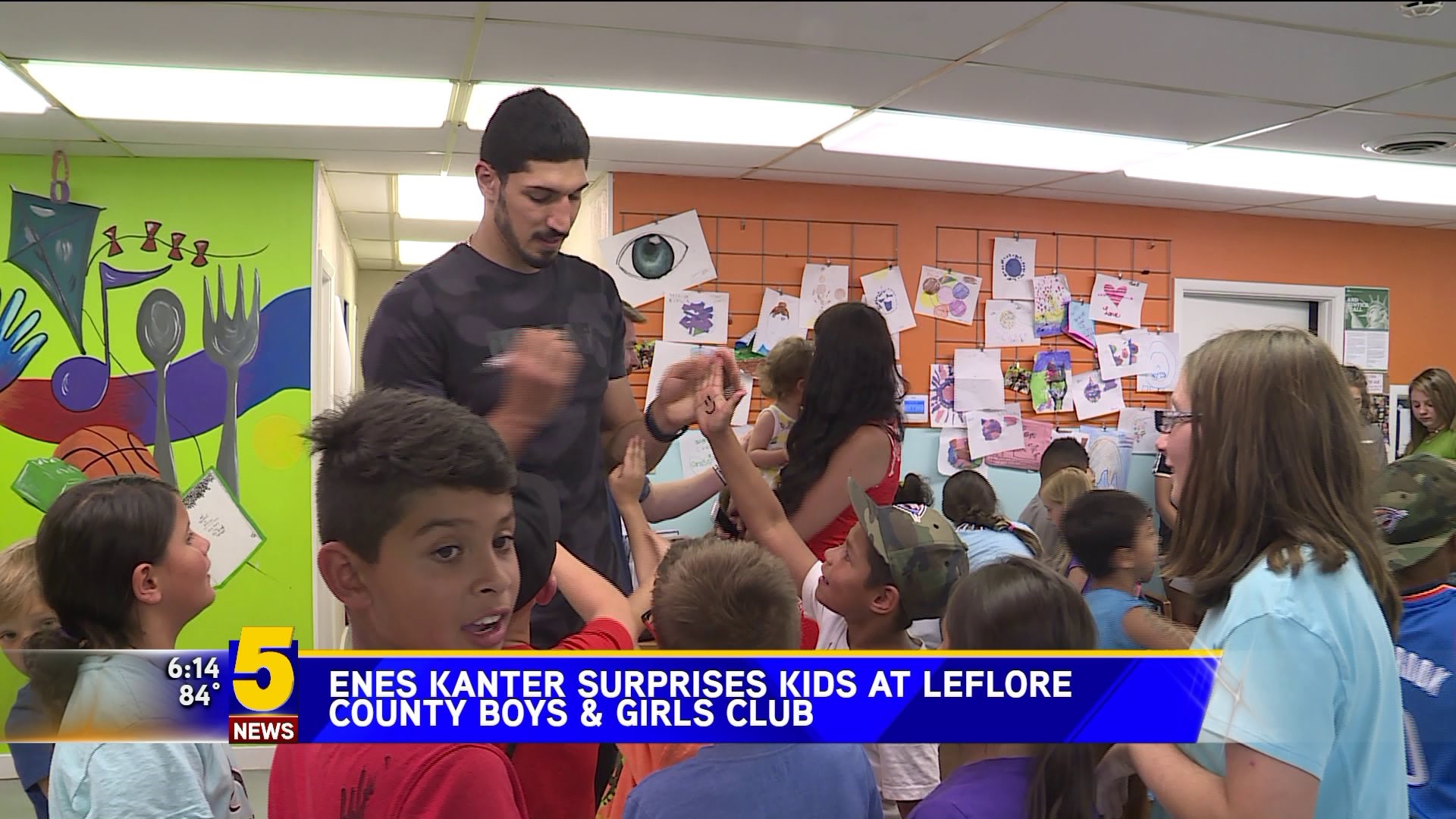 Enes Kanter In Poteau