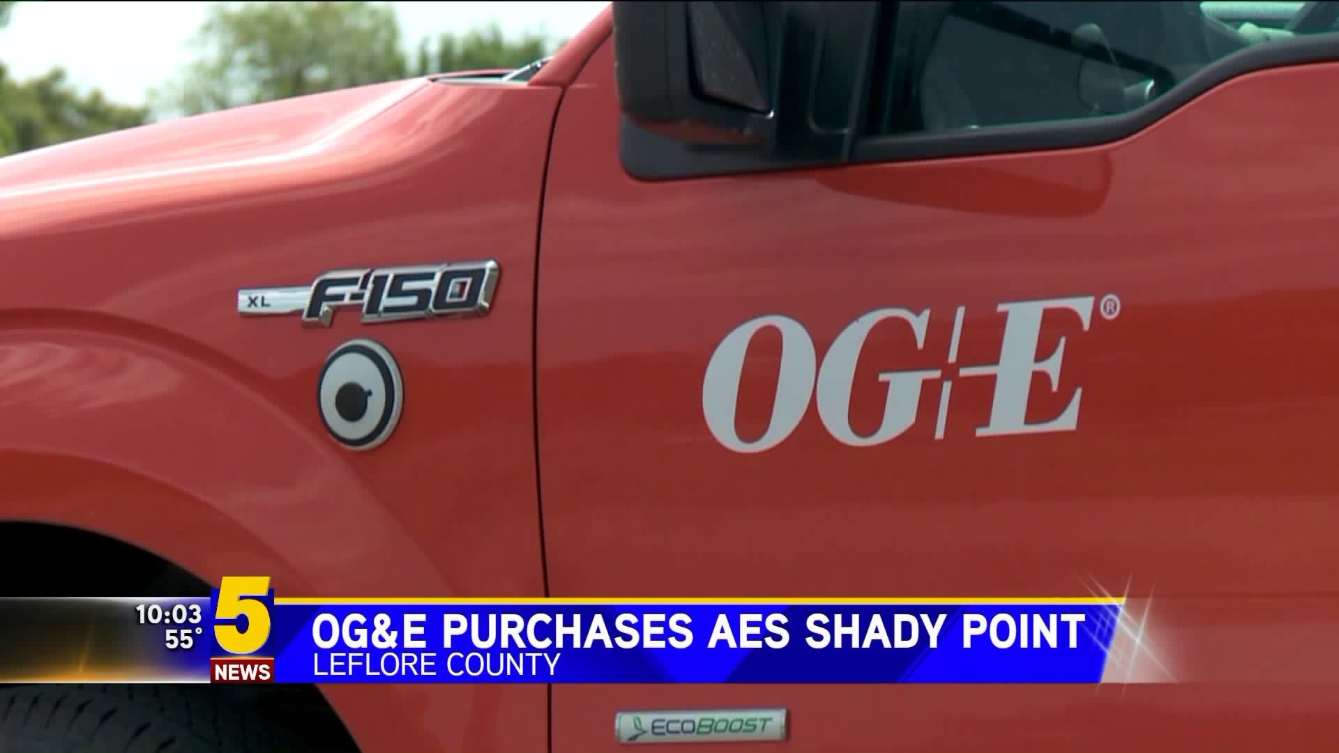 OG&E Purchases AES Shady Point Plant