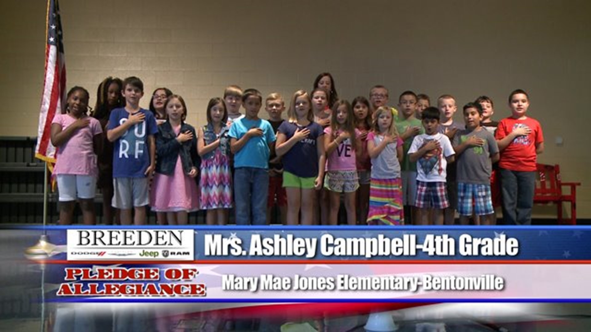 Mary Mae Jones Elementary - Bentonville - Mrs. Ashley Campbell - 4th Grade
