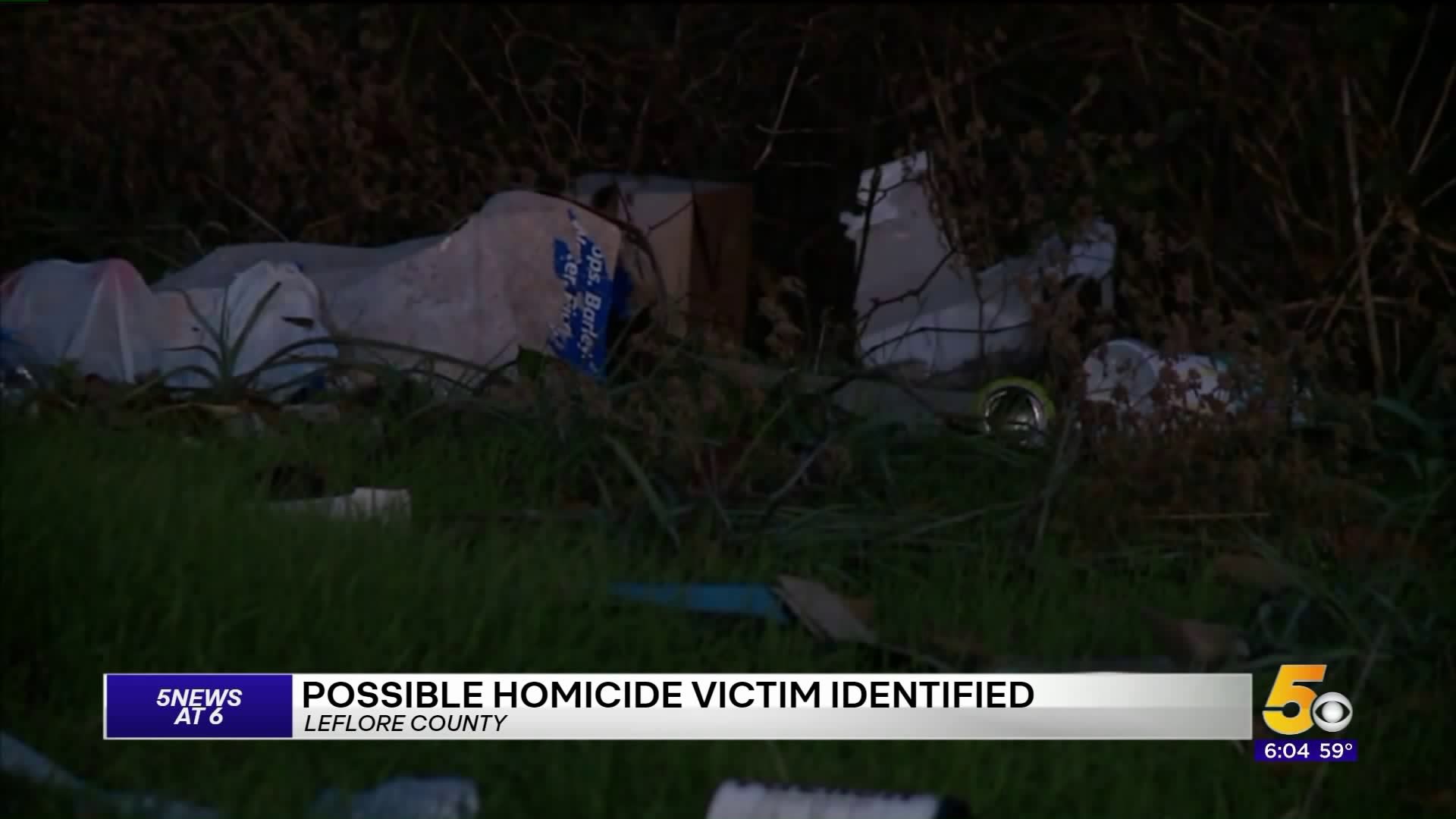 Police Identify Possible Homicide Victim In LeFlore County