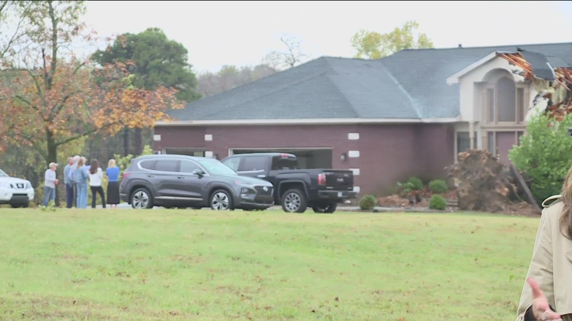 Neighbors were left in an unlivable home trying to figure out their next steps.