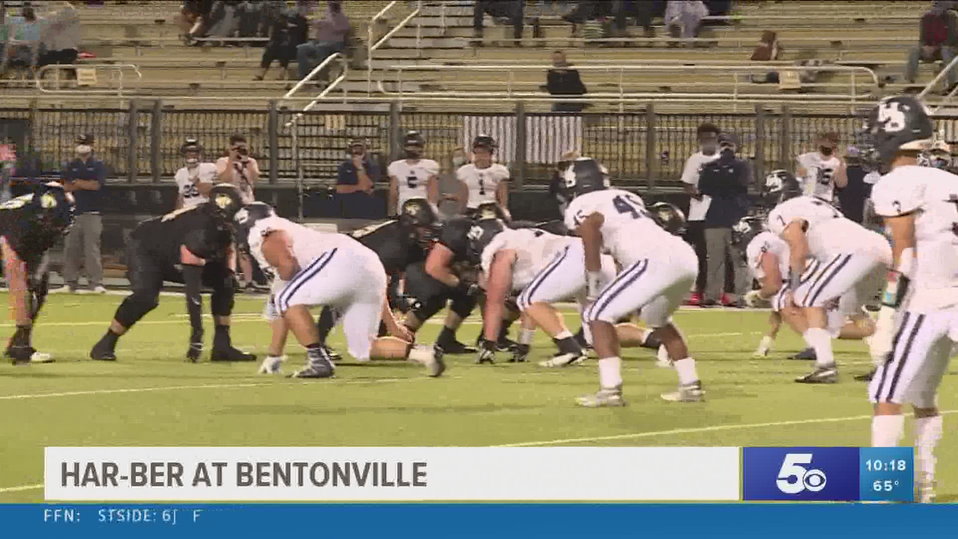 Bentonville beat Har-Ber (45-6).