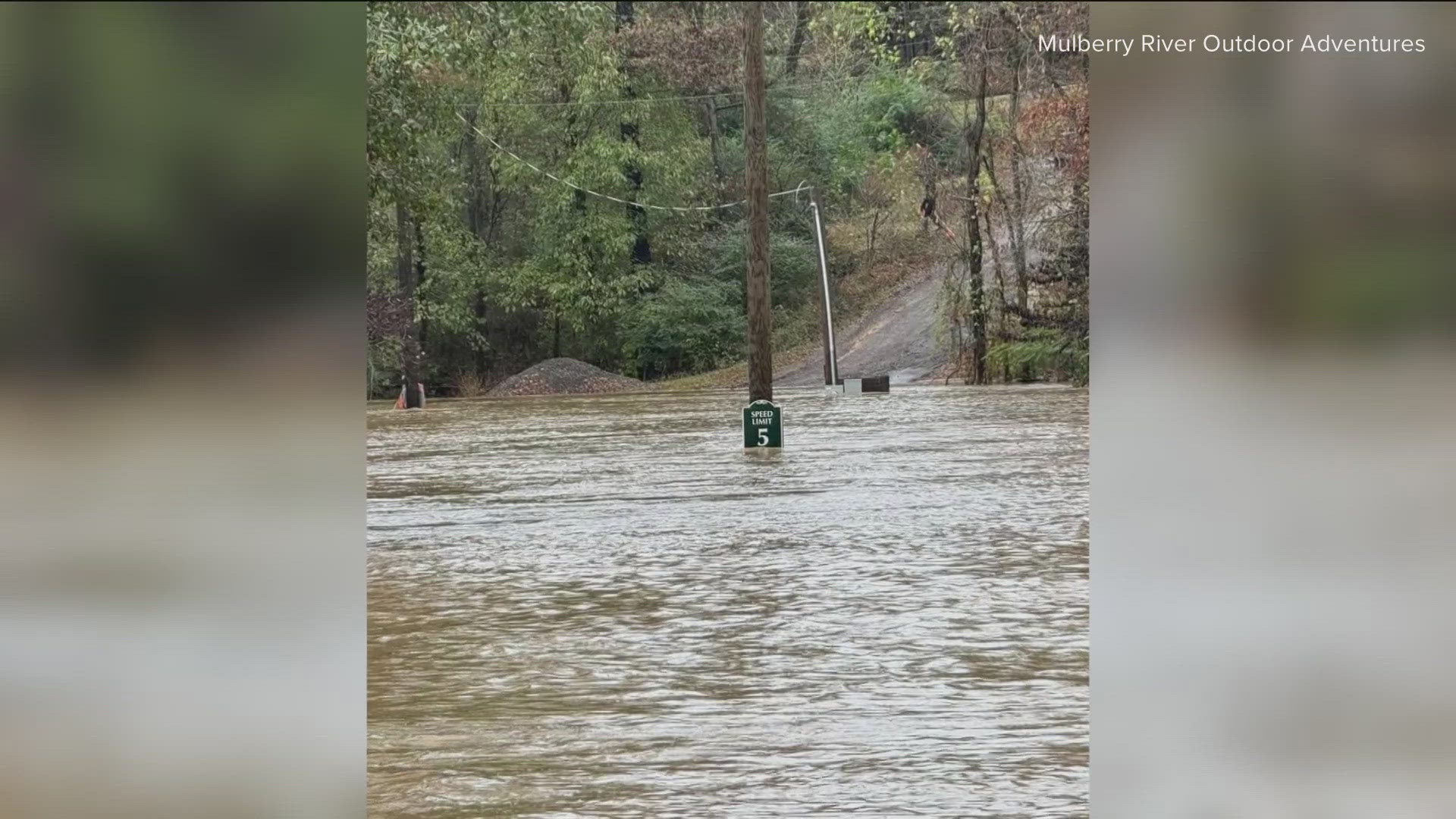 Owners of Mulberry River Outdoor Adventures said last week's rain caused one of the worst floodings they had ever seen.