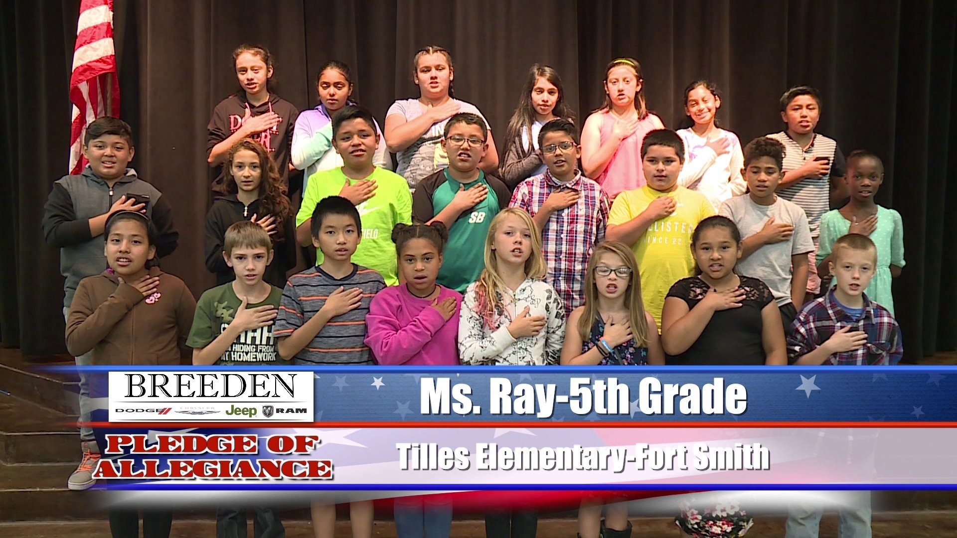 Ms. Ray  5th Grade  Tilles Elementary  Fort Smith