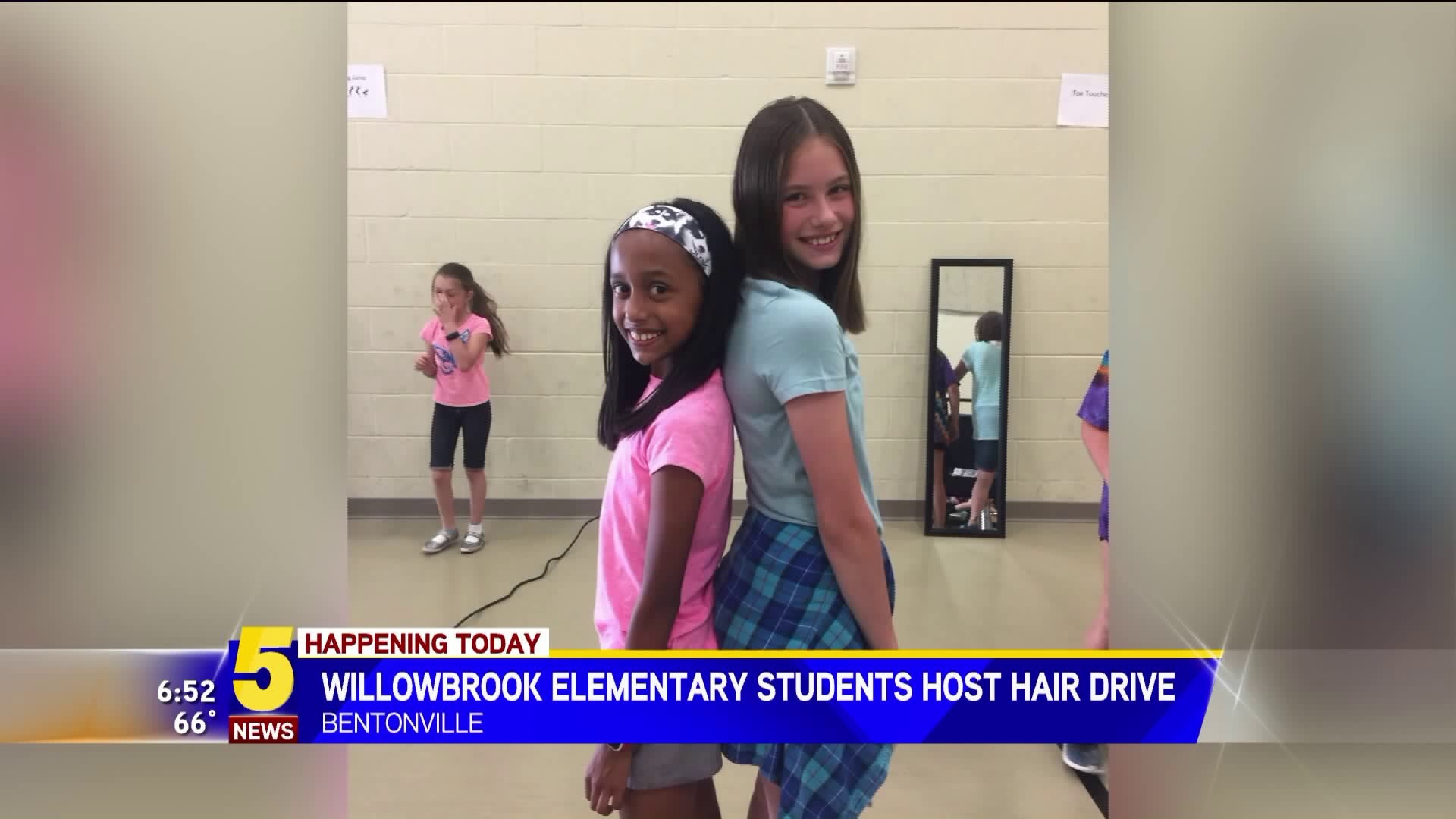 Willowbrook Elementary Students Donate Hair In Honor Of Employee`s Daughter