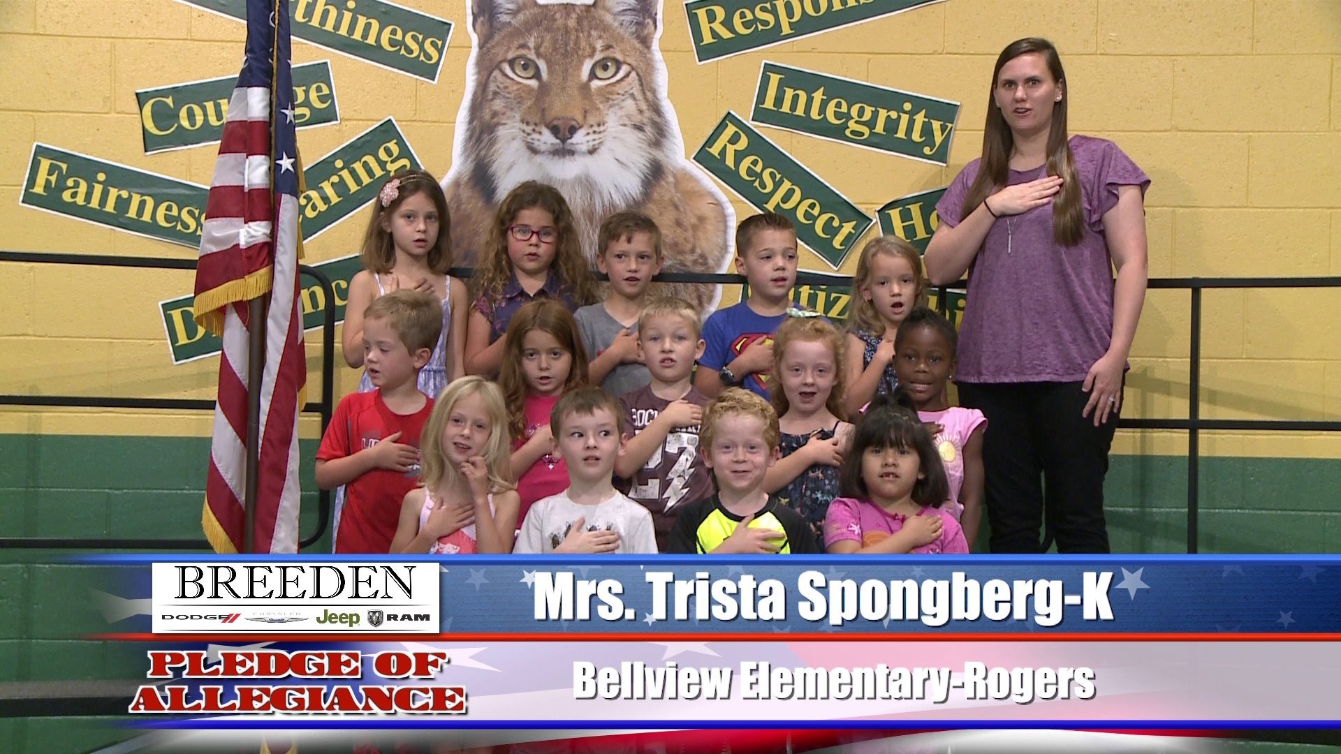 Mrs. Trista Spongberg  K  Bellview Elementary  Rogers