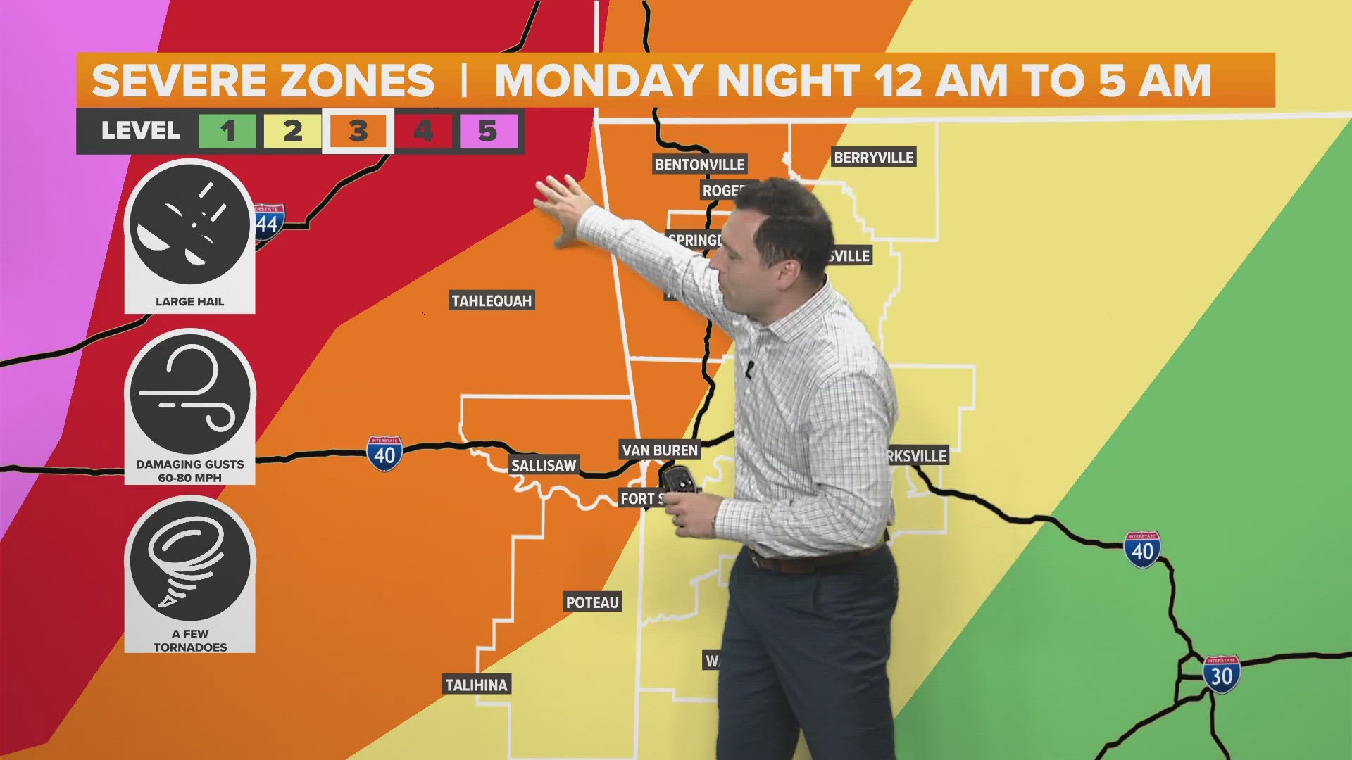 5NEWS Meteorologist Zac Scott is covering everything you'll need to know about the storms that will blow through our area.