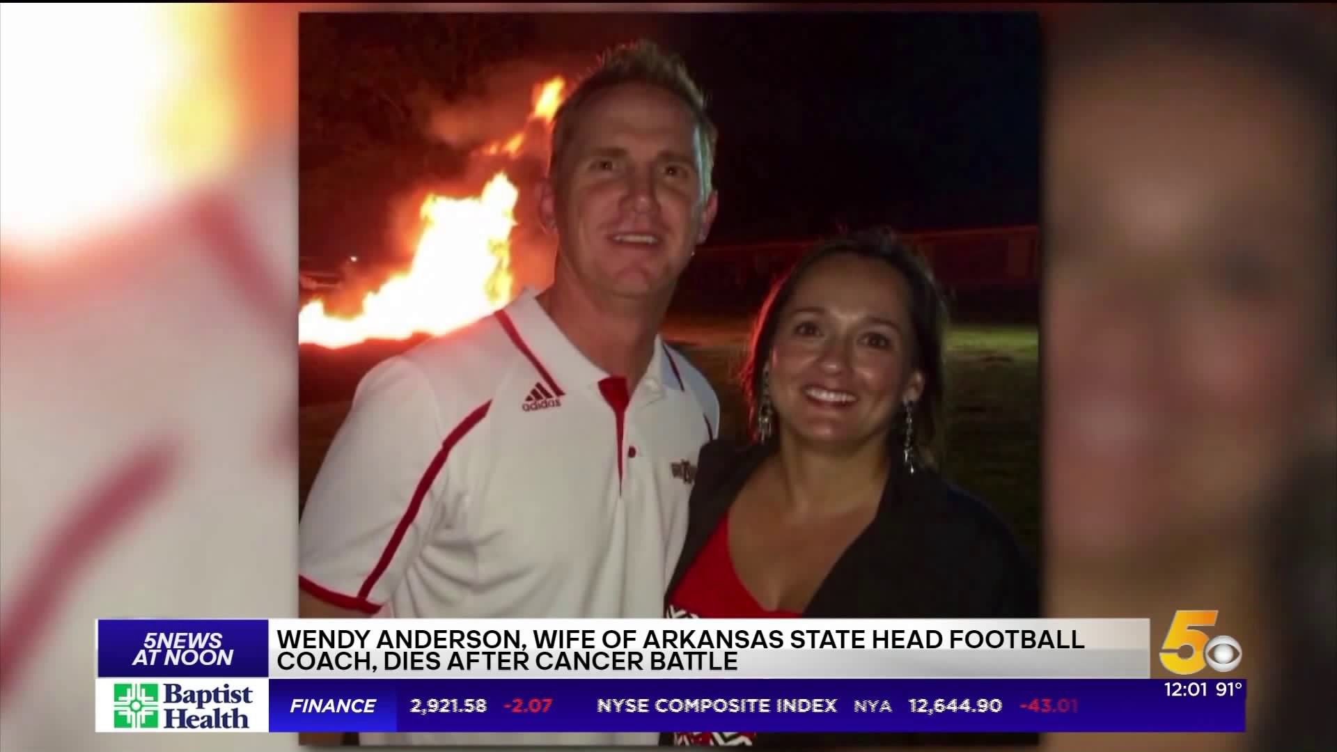Wendy Anderson, Wife Of Arkansas State Head Football Coach, Dies After  Cancer Battle 