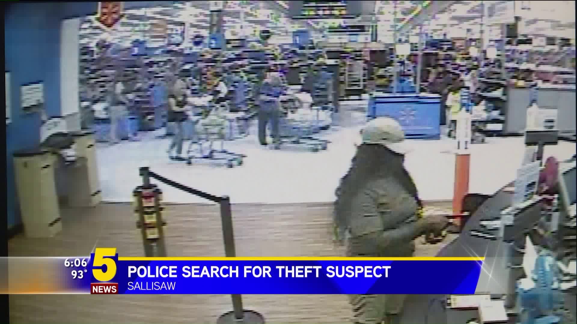 Police Search For Theft Suspect