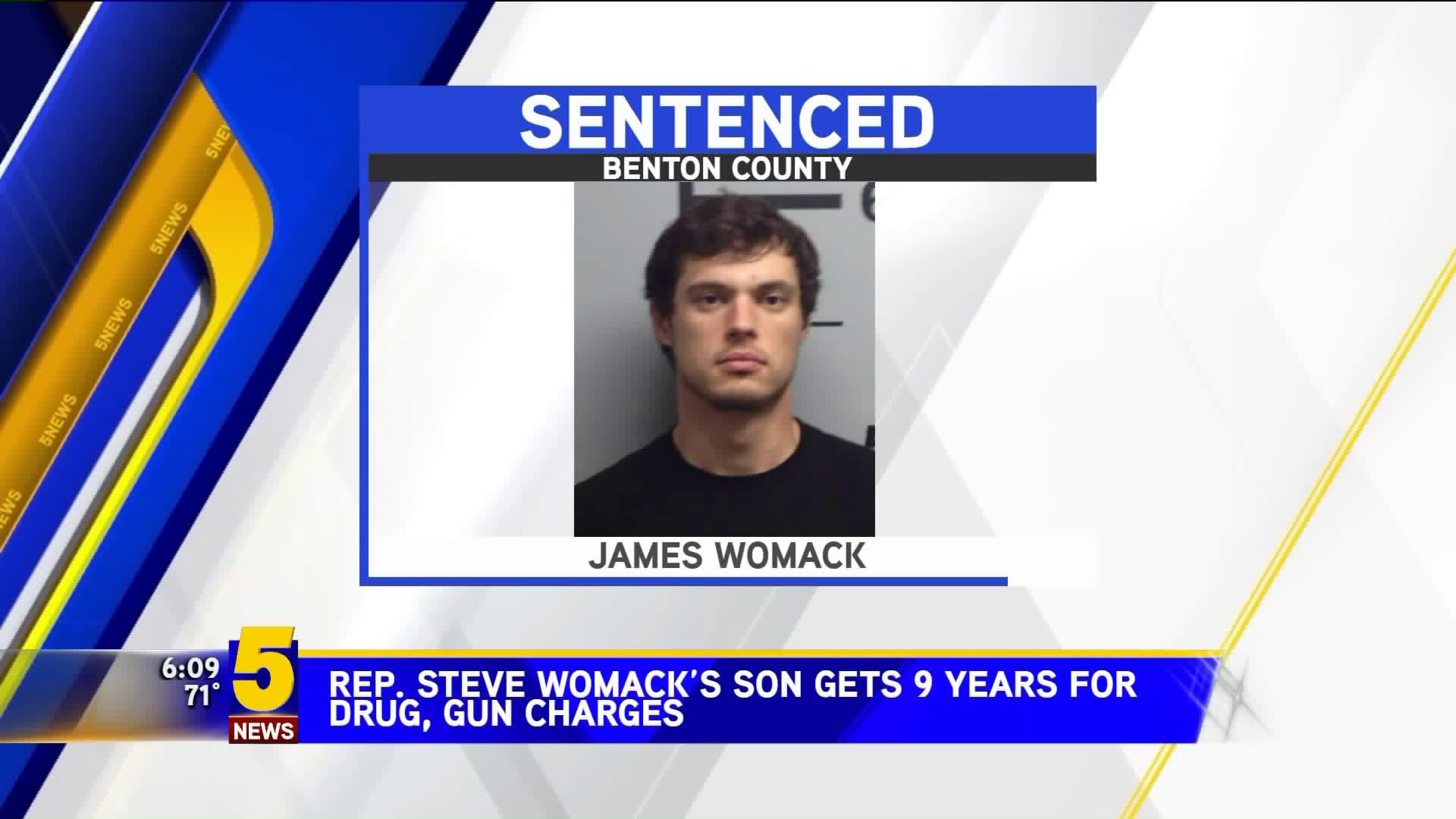 Rep. Womack`s Son Sentenced To 9 Years