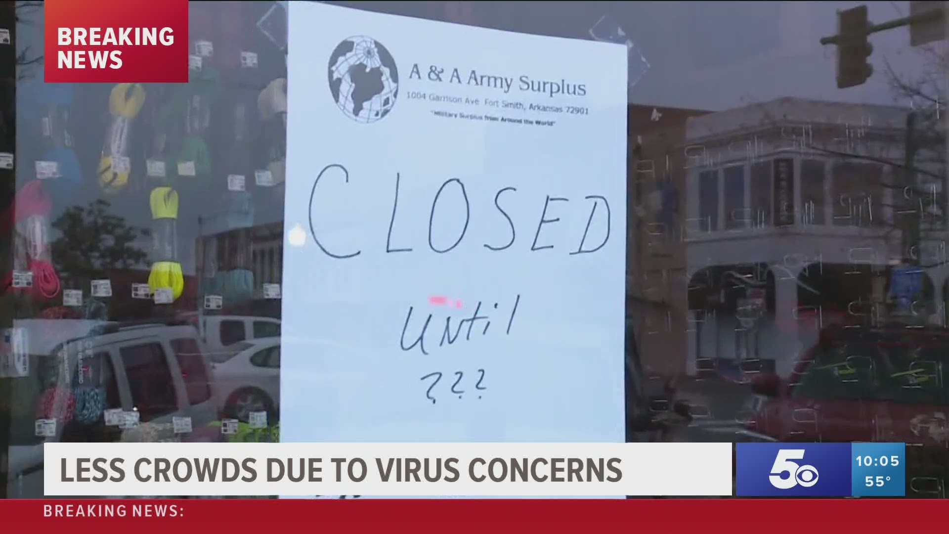 Less crowds on St. Patrick's Day due to coronavirus