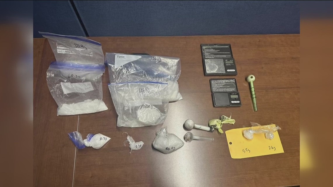 Police find over a pound of meth in car stop | 5newsonline.com