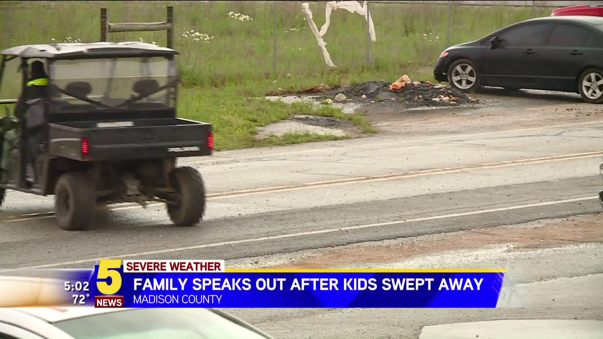 Family Speaks Out After Kids Swept Away