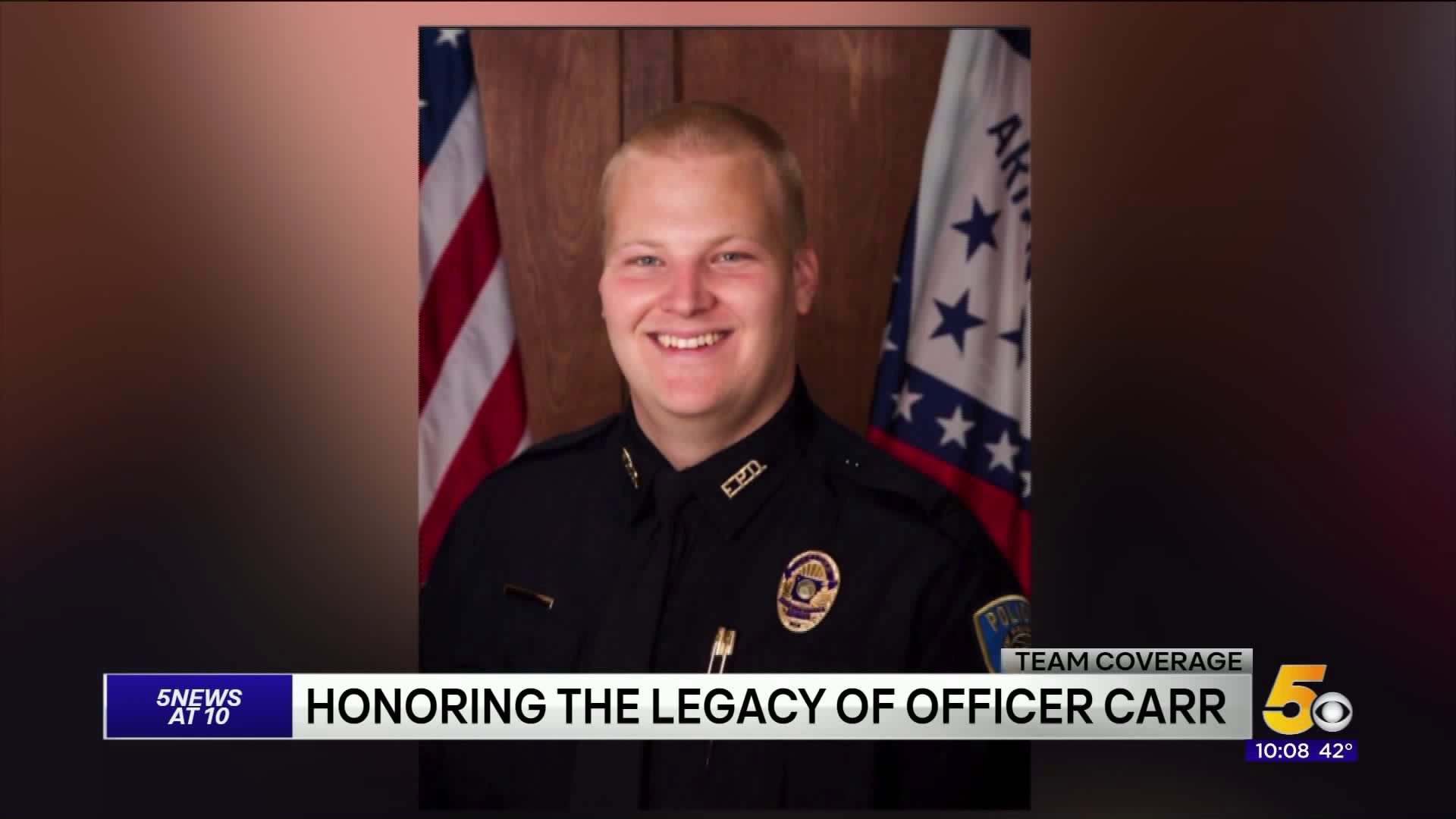Community Honors the Legacy of Officer Carr