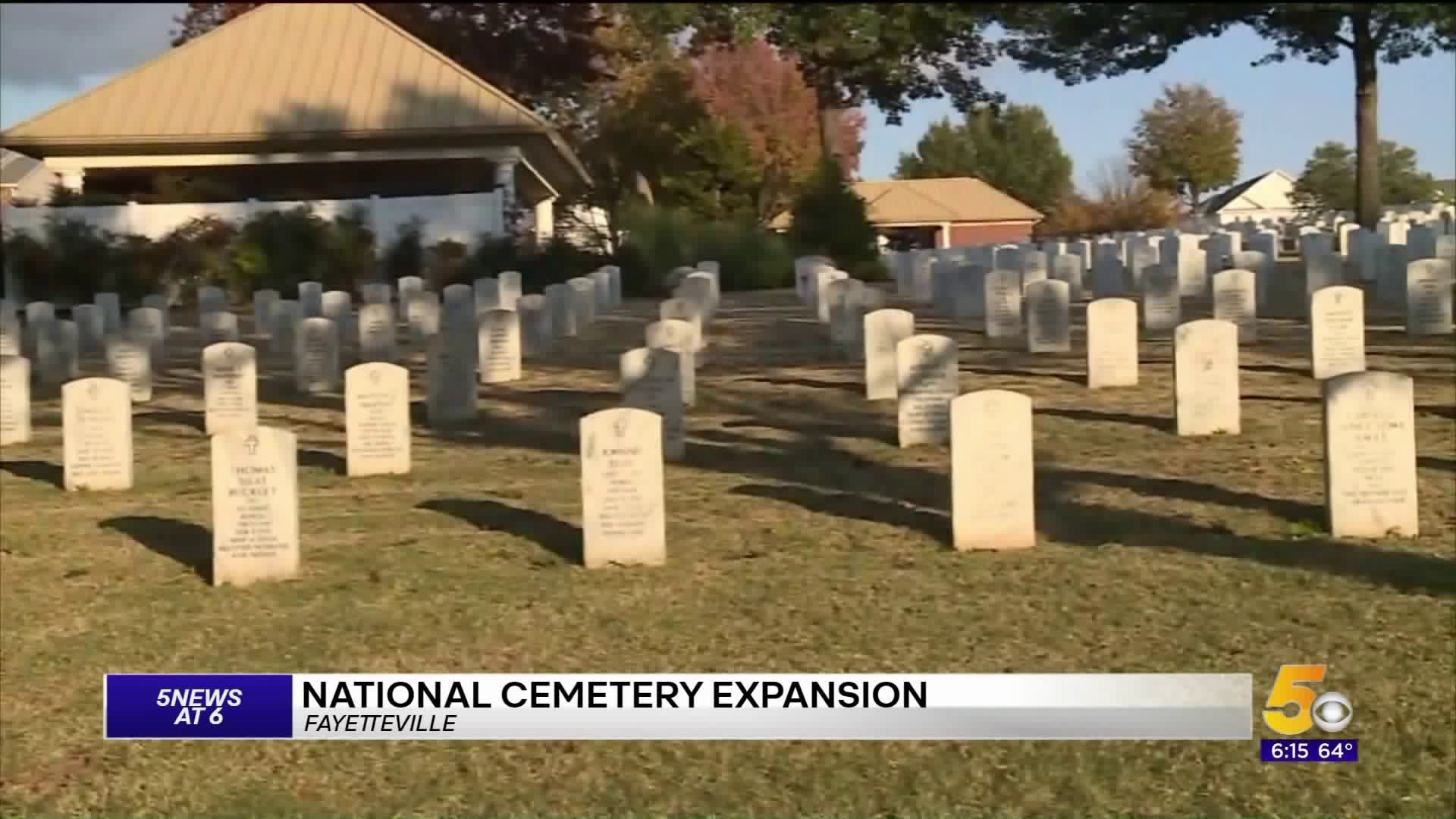 Fayetteville National Cemetery Expanding