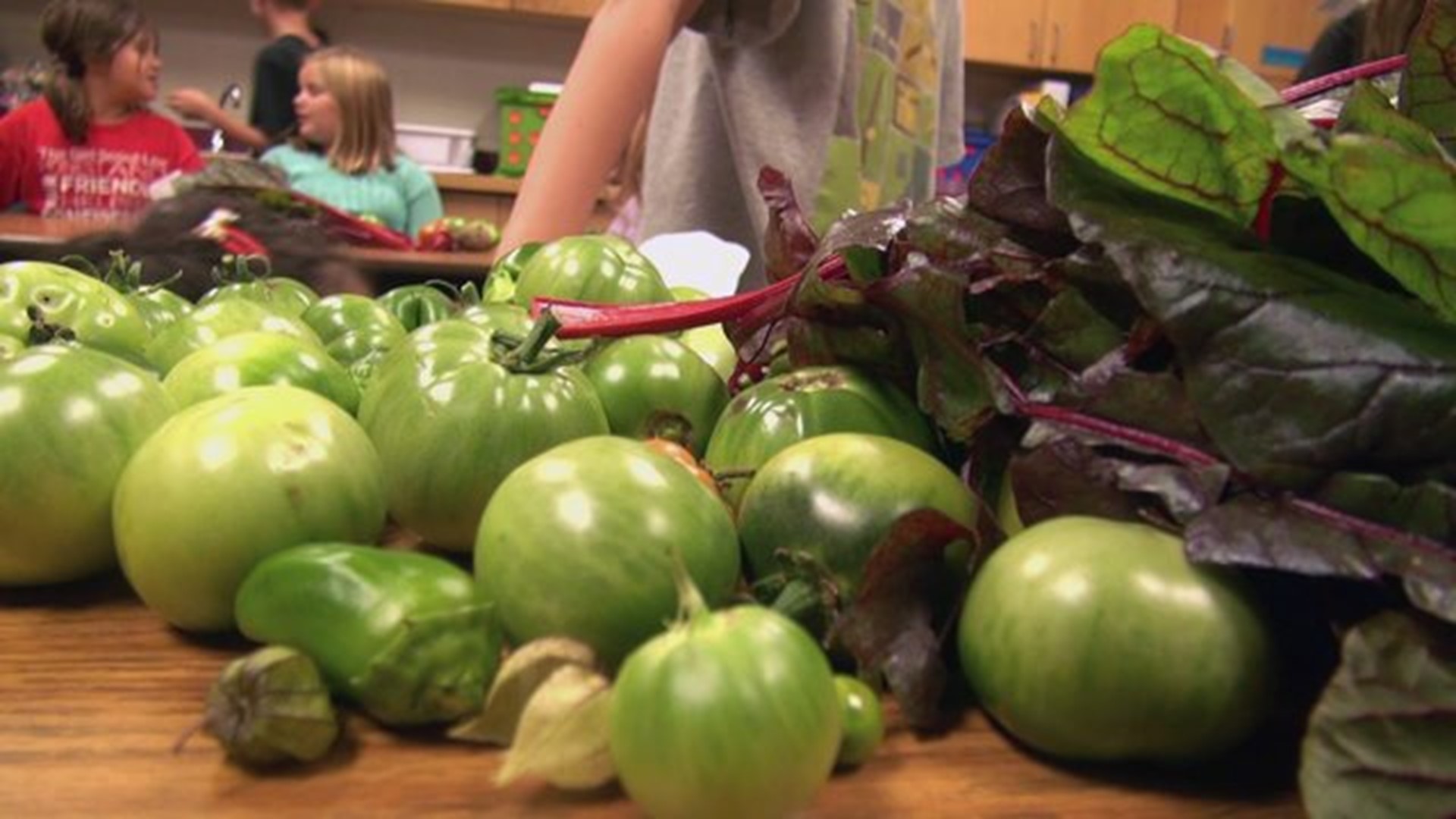 Holcomb Elementary`s Cooking & Gardening Club